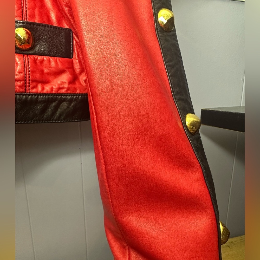 Escada leather jacket - Picture 5 of 16